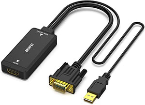 BENFEI Câble Adaptateur VGA vers HDMI